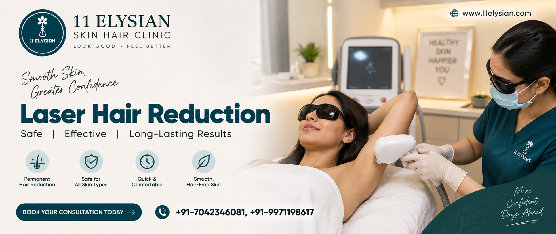 Laser Hair Reduction Near Sector 137, Noida
